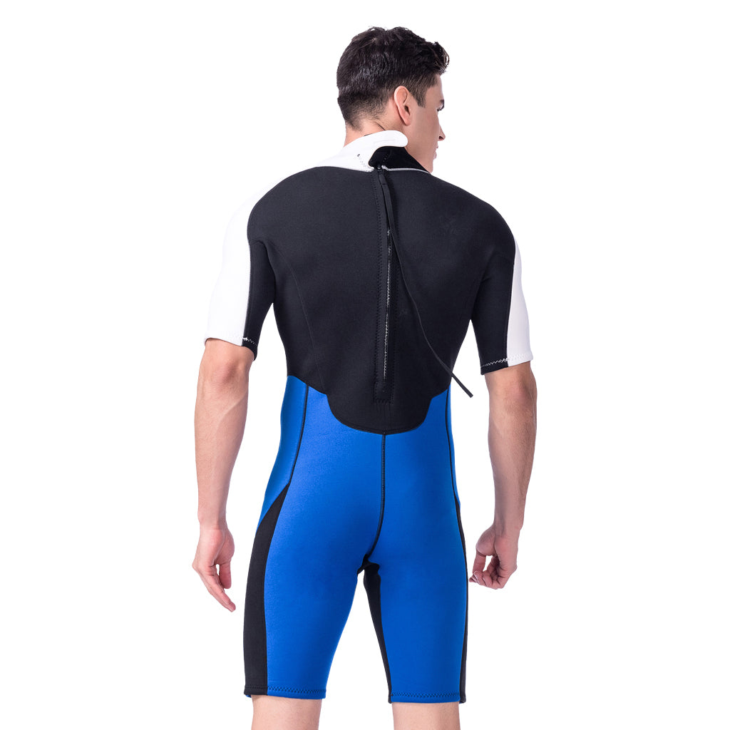 Neoprene 3mm Scuba Wetsuit Mens Shorty Surfing Diving Swimming Jumpsuit XXL