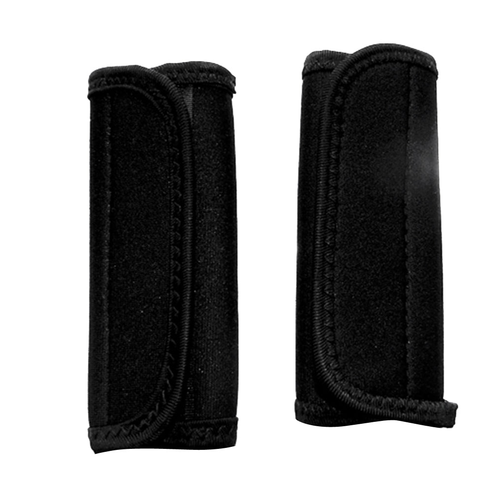 1 Pair Kayak Canoe Paddle Grips with Fastening Tape Prevent Blister Black