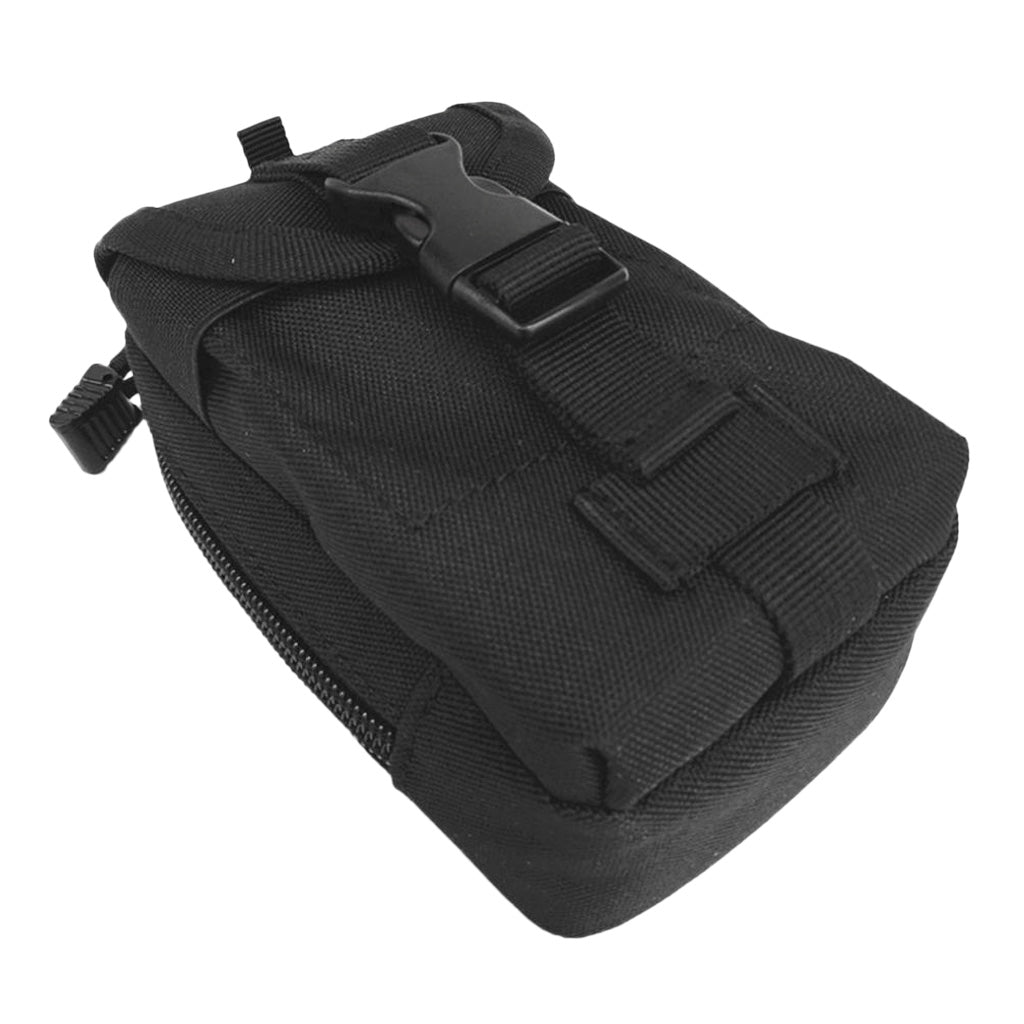 Utility MOLLE Gadget Pouch Bag/ Dive Weight Belt Pocket YF07 black