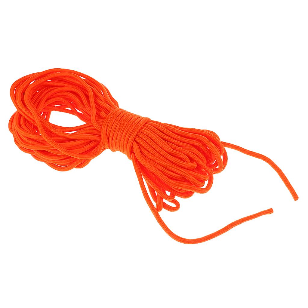 30m Water Rescue Floating Lifeguard Life Saving Rope Float Line Orange 8mm