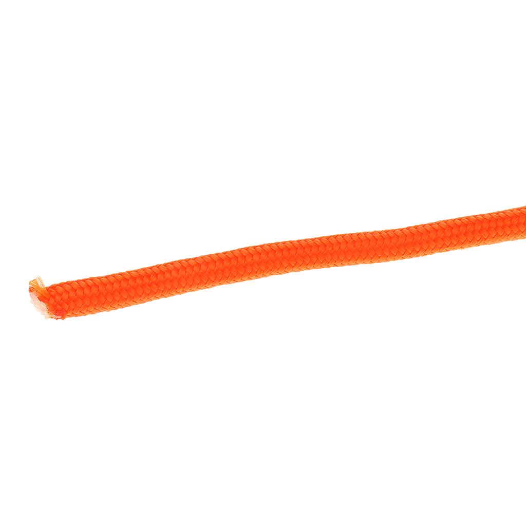 30m Water Rescue Floating Lifeguard Life Saving Rope Float Line Orange 8mm