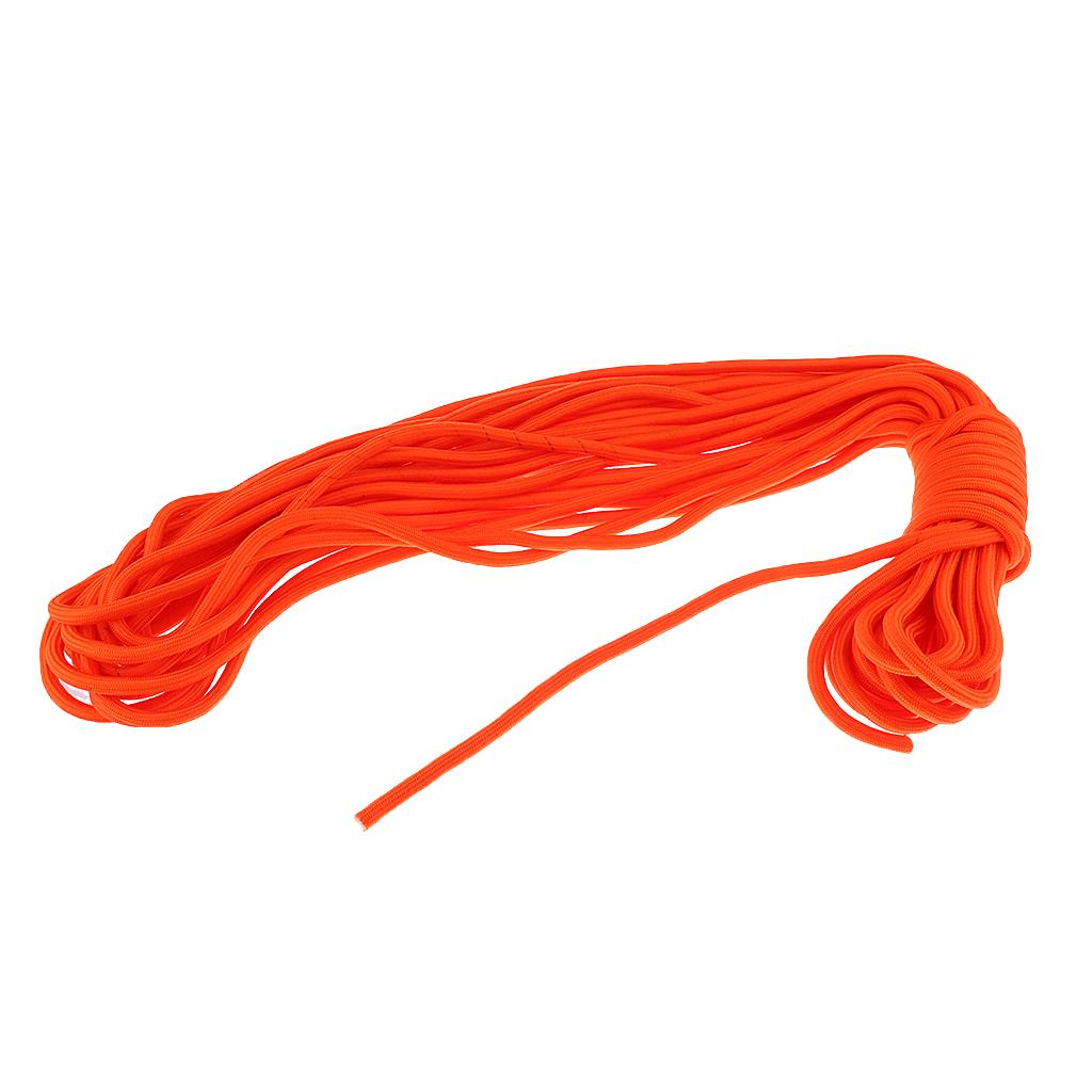 30m Water Rescue Floating Lifeguard Life Saving Rope Float Line Orange 10mm