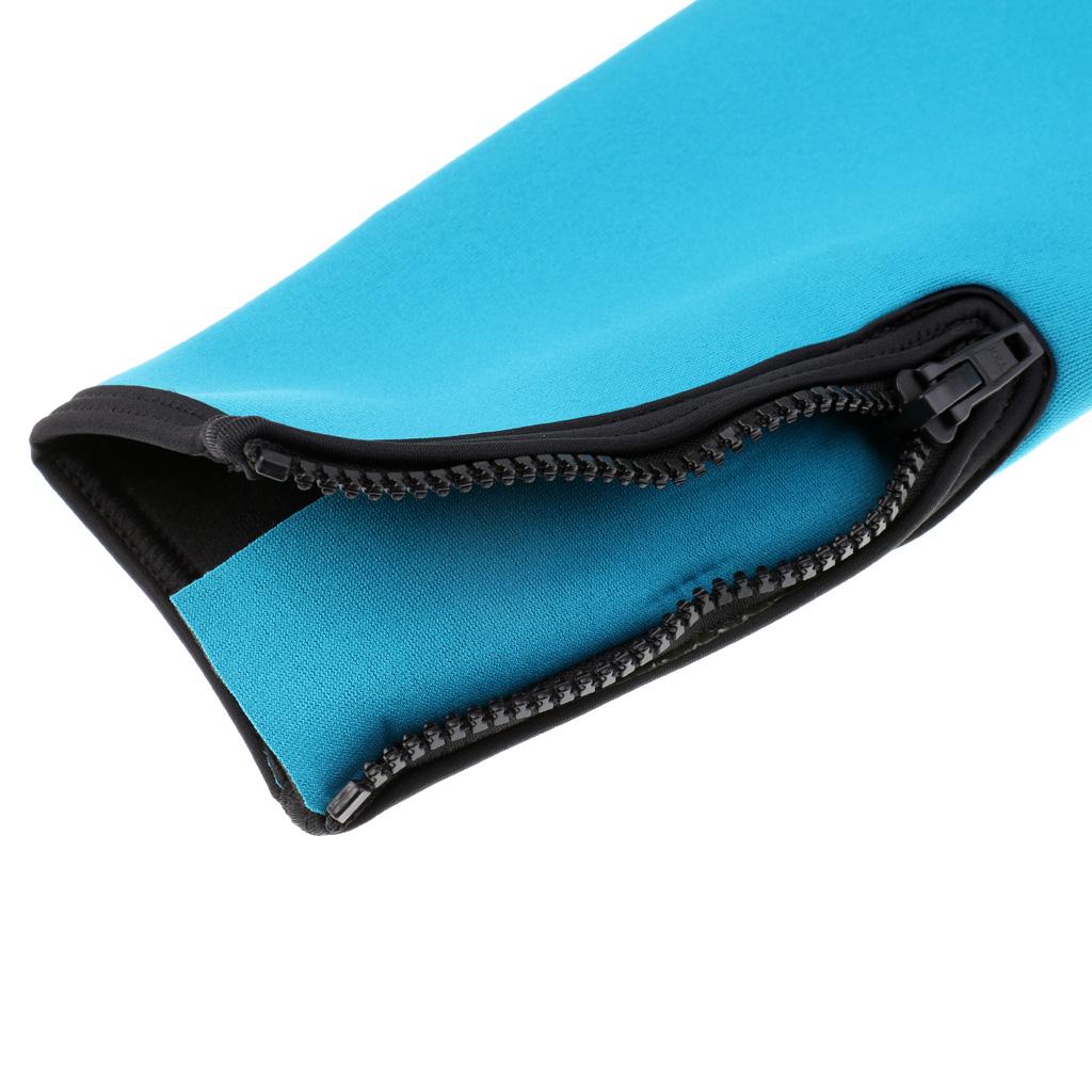 2mm Men Neoprene Scuba Diving Jacket Top Swimwear Wetsuits Navy Blue XL