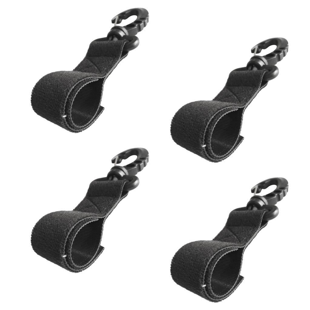 4 Pieces Nylon Kayak Paddle Clips Paddle Holder Paddle Keeper No Drilling