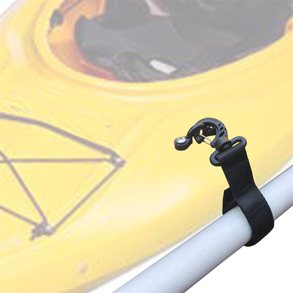 4 Pieces Nylon Kayak Paddle Clips Paddle Holder Paddle Keeper No Drilling