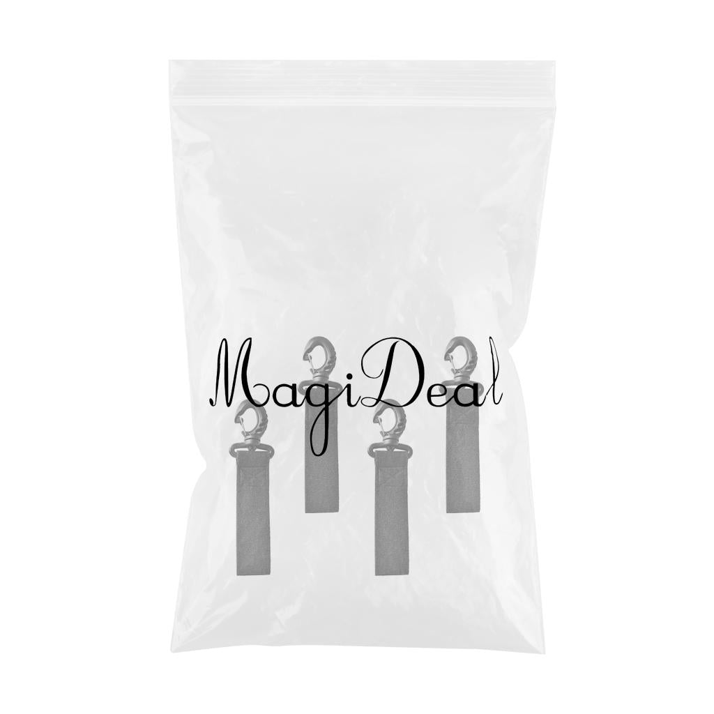 4 Pieces Nylon Kayak Paddle Clips Paddle Holder Paddle Keeper No Drilling