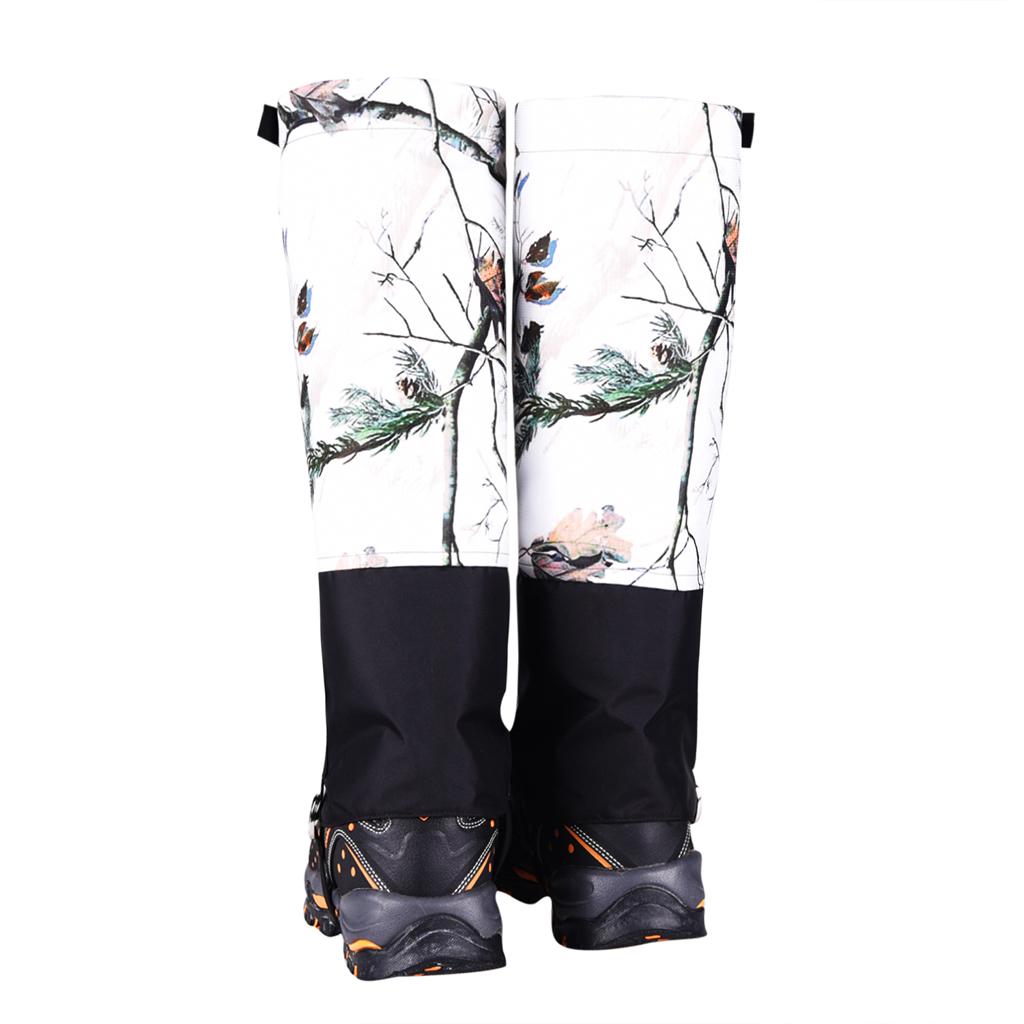 Outdoor Snow Legging Gaiter Cover for Hiking Walking Climbing Hunting Size M