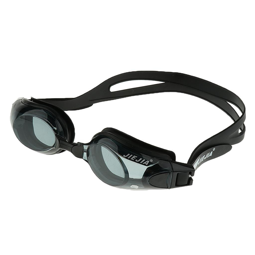 Adult Prescription Myopia Nearsighted Goggles Anti-Fog Swimming Glasses 300