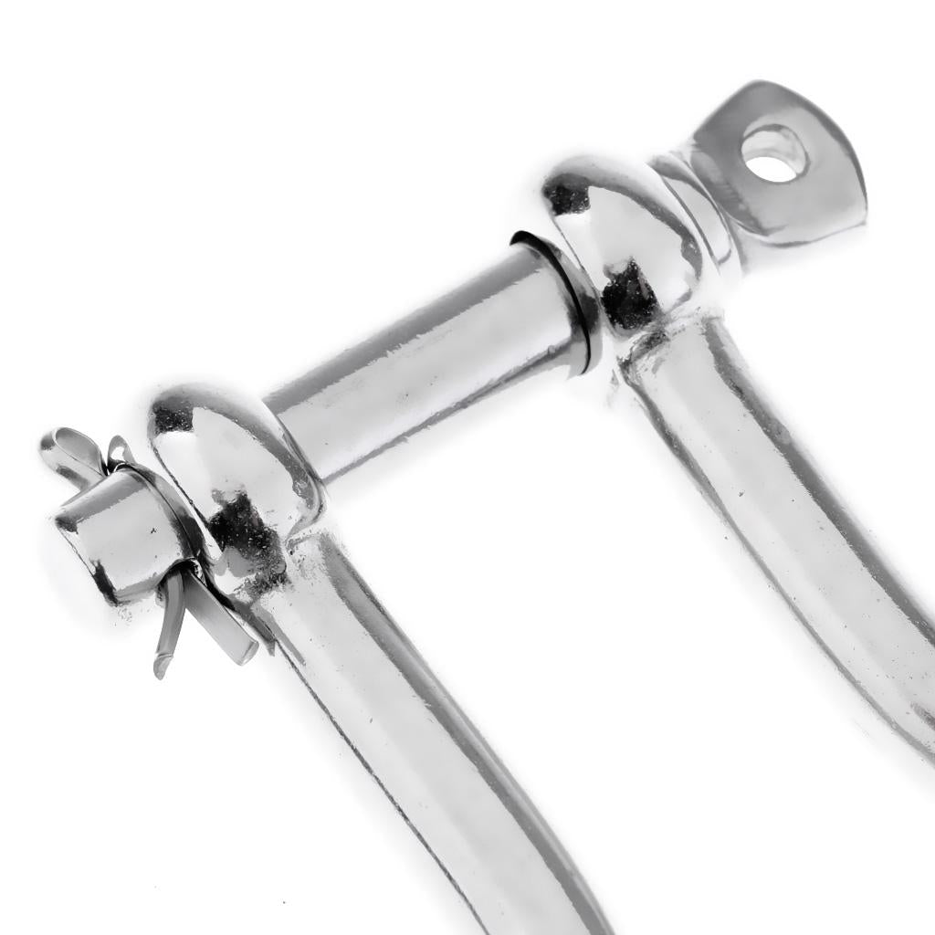 Marine Boat Anchor Bow Shackle Stainless Steel 12mm with Safety Bolt Pin