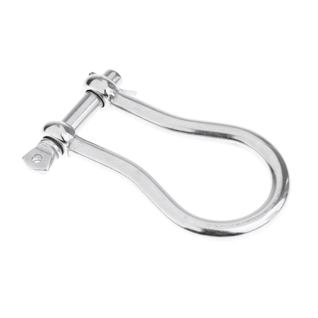 Marine Boat Anchor Bow Shackle Stainless Steel 12mm with Safety Bolt Pin