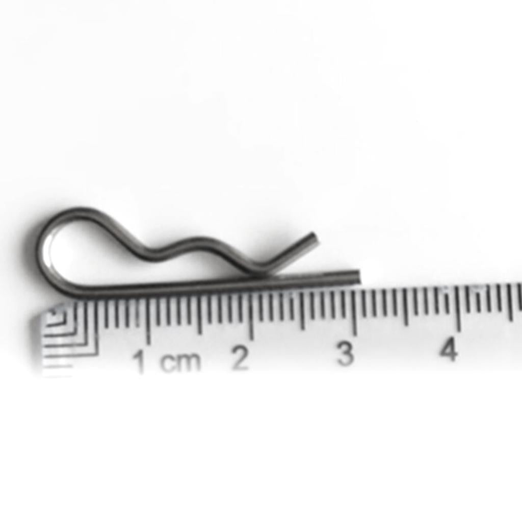 20 Pieces Marine Stainless Steel R Retaining Clip Spring Cotter Pin