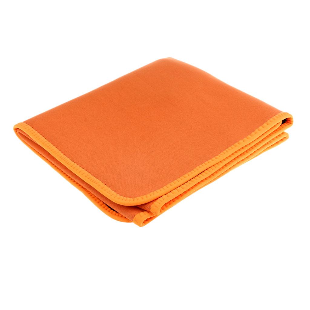 Waterproof Neoprene Baby Toddler Swimming Pool Changing Mat Changer Orange