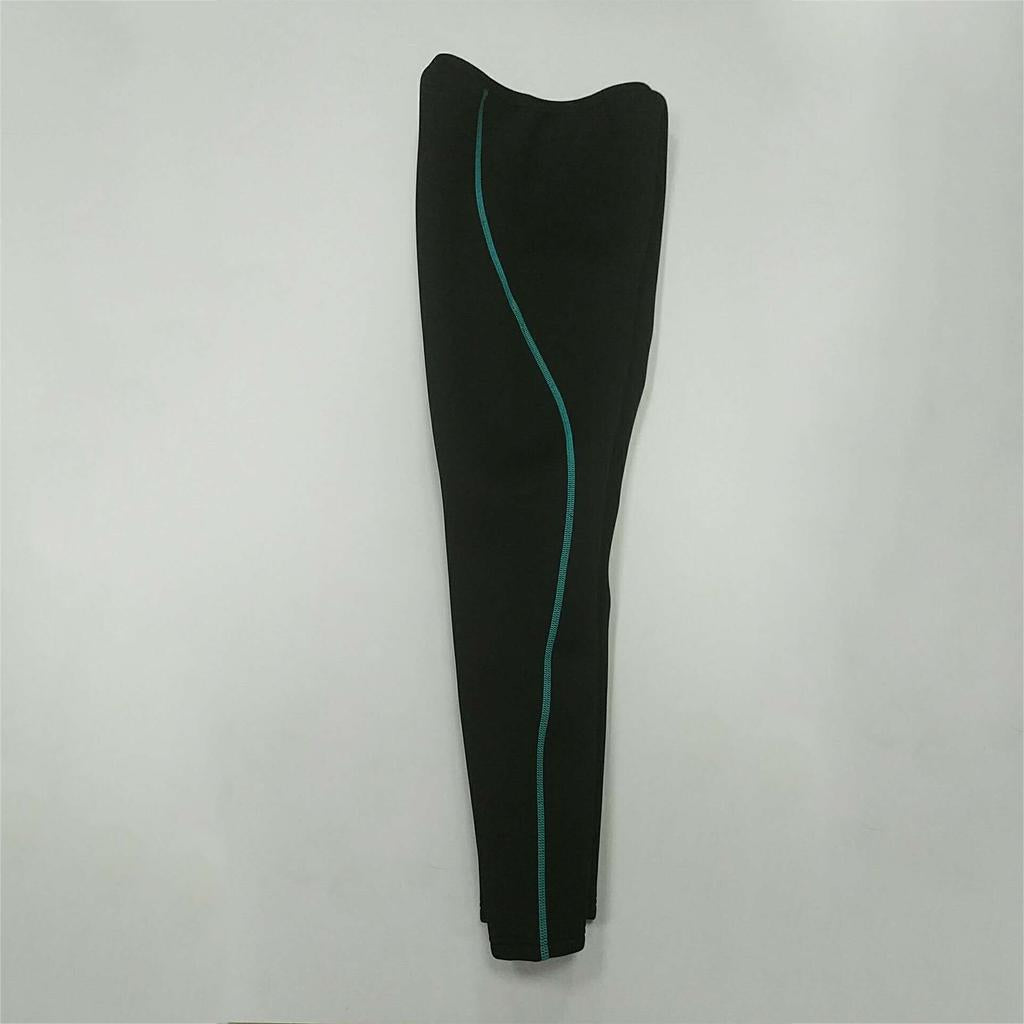 Women 3mm Neoprene Diving Long Pants Surfing Wetsuit Trousers M Green Line