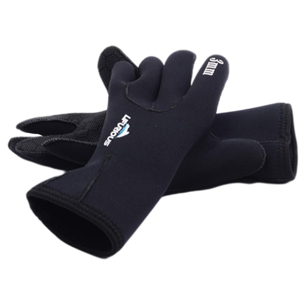 3mm Neoprene Wetsuit Gloves for Snorkel Swimming Surfing Scuba Diving M