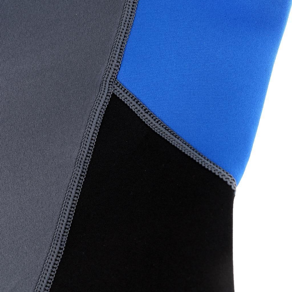 Mens 3mm Neoprene Wetsuit Full Body Super Stretch Diving Suit Surf Skins XL