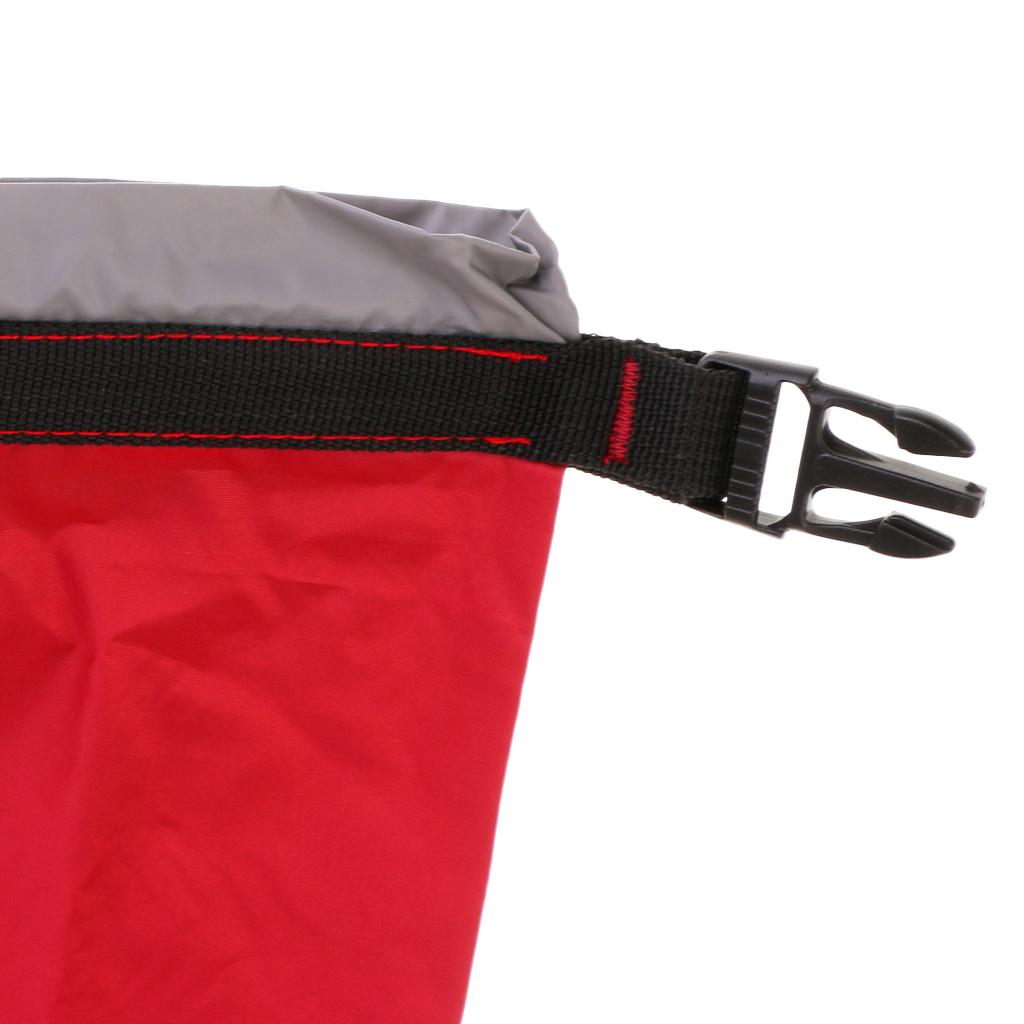 5L Camping Sack Waterproof Weather Resistant Kayak Hiking Bag Wine Red