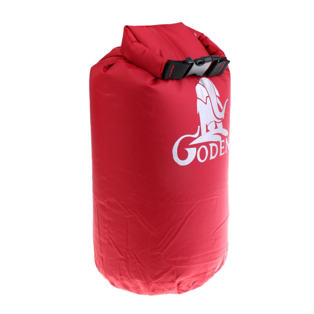 5L Camping Sack Waterproof Weather Resistant Kayak Hiking Bag Wine Red