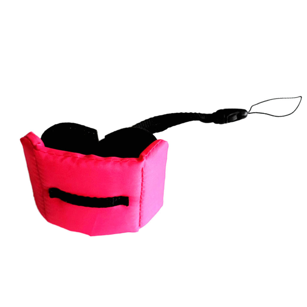 Waterproof Floating Foam Wrist Strap For Waterproof Digital Cameras Rose Red