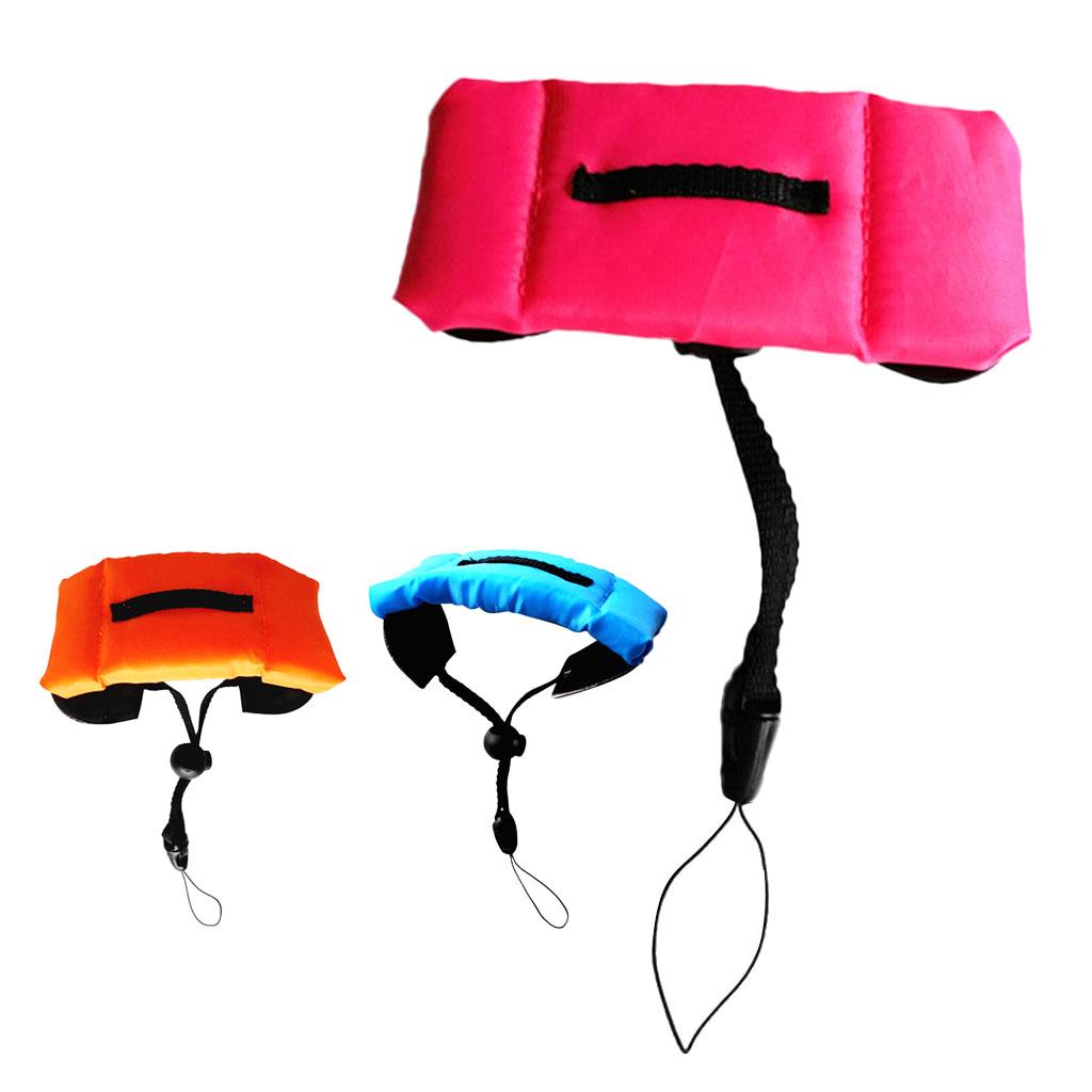 Waterproof Floating Foam Wrist Strap For Waterproof Digital Cameras Rose Red