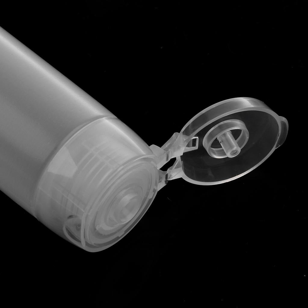 Travel Plastic Empty Squeeze Bottle Cosmetic Liquid Container 30ml Inverted
