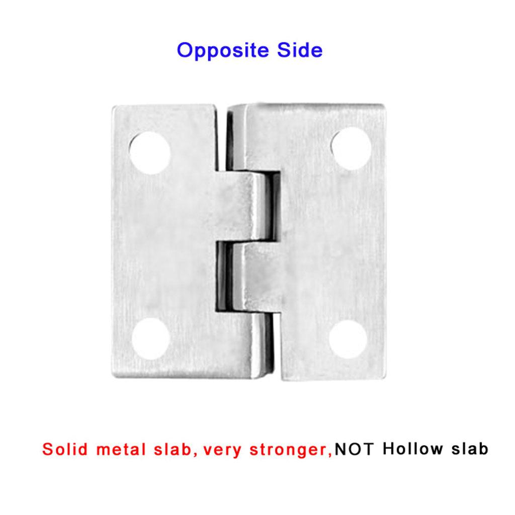 2 Pieces Stainless Steel Marine Boat Door Hatch Compartment Butt Hinge 50mm