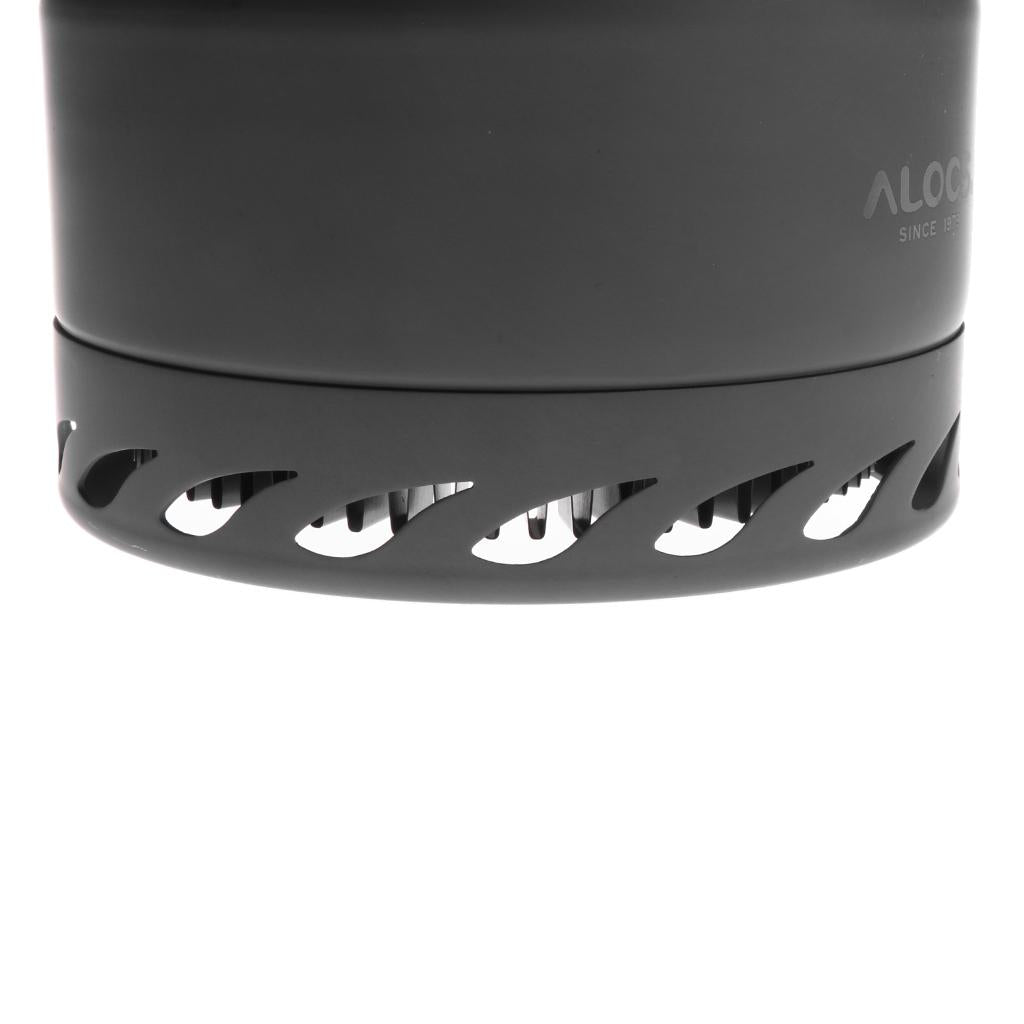 Portable Aluminum Outdoor Camping Picnic Coffee Pot Teapot Water Kettle 0.9L