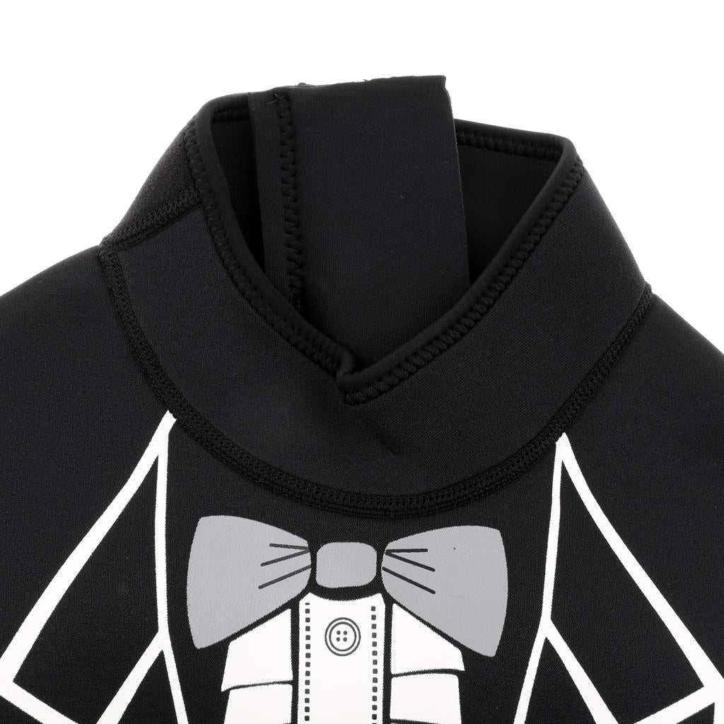 Tuxedo Wetsuit Formal Style Mens 3mm Neoprene Suit Tie Surf Surfing Dive S