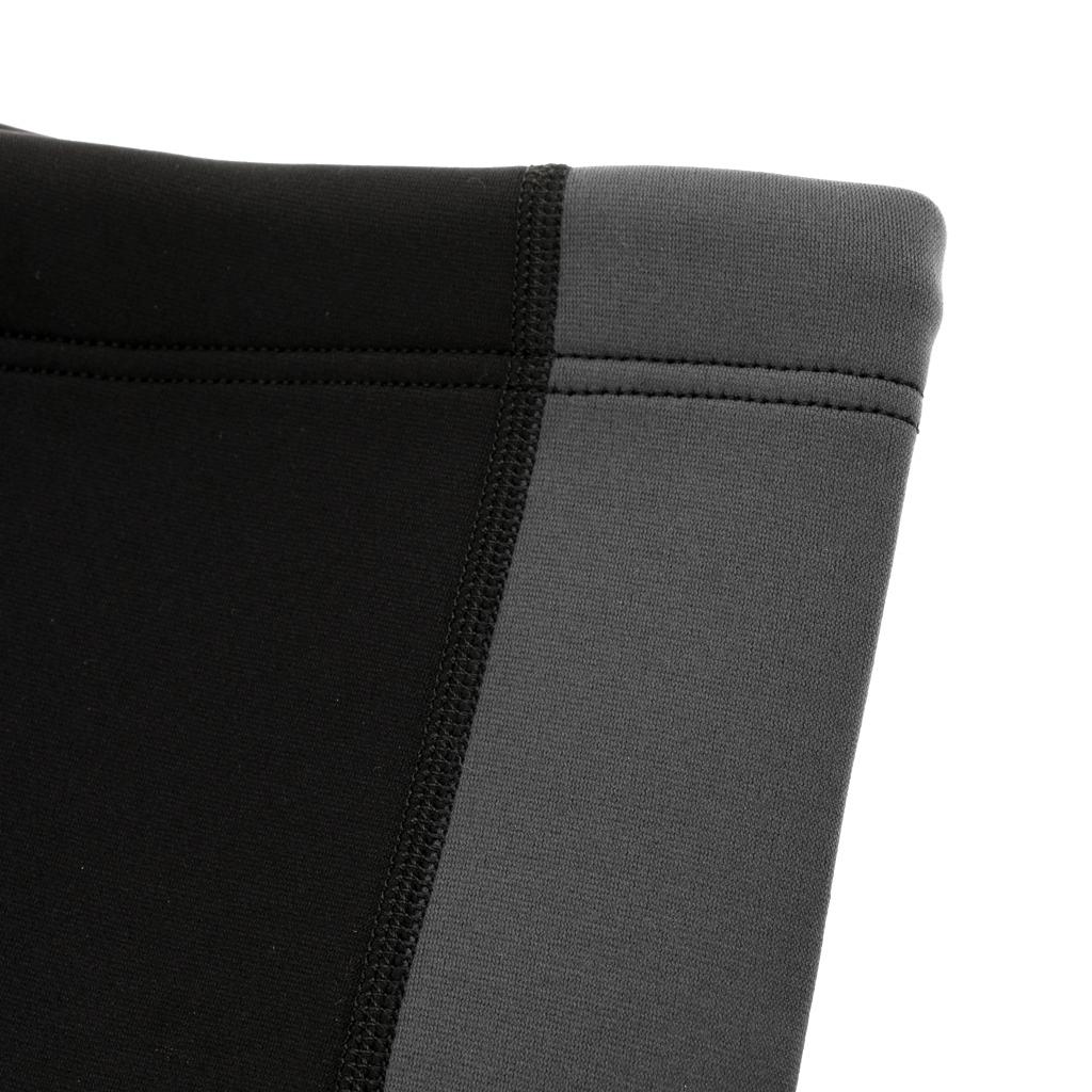3mm Neoprene Canoe Kayak Surf Swim Cycling Wetsuit Shorts M Grey and Black