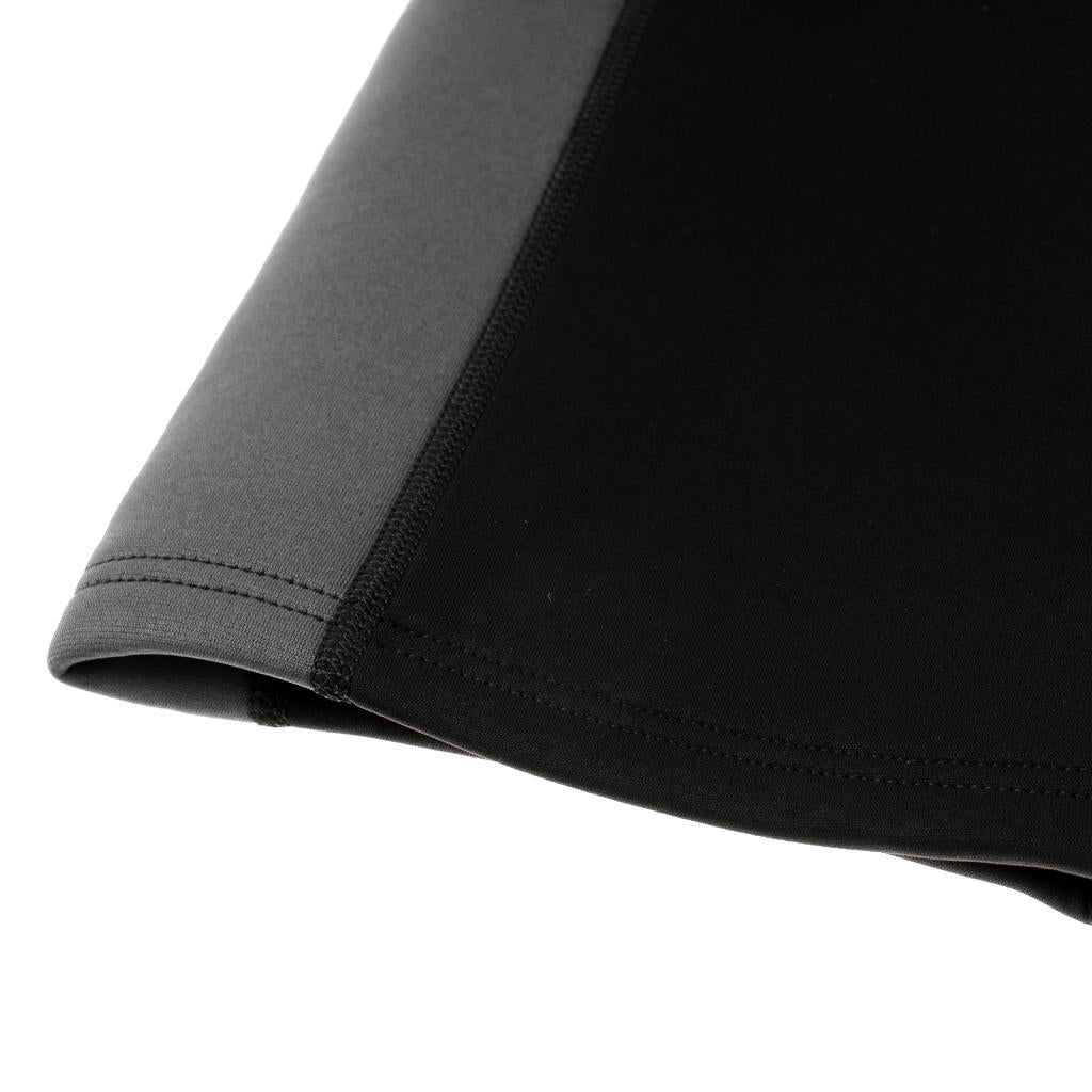 3mm Neoprene Canoe Kayak Surf Swim Cycling Wetsuit Shorts M Grey and Black