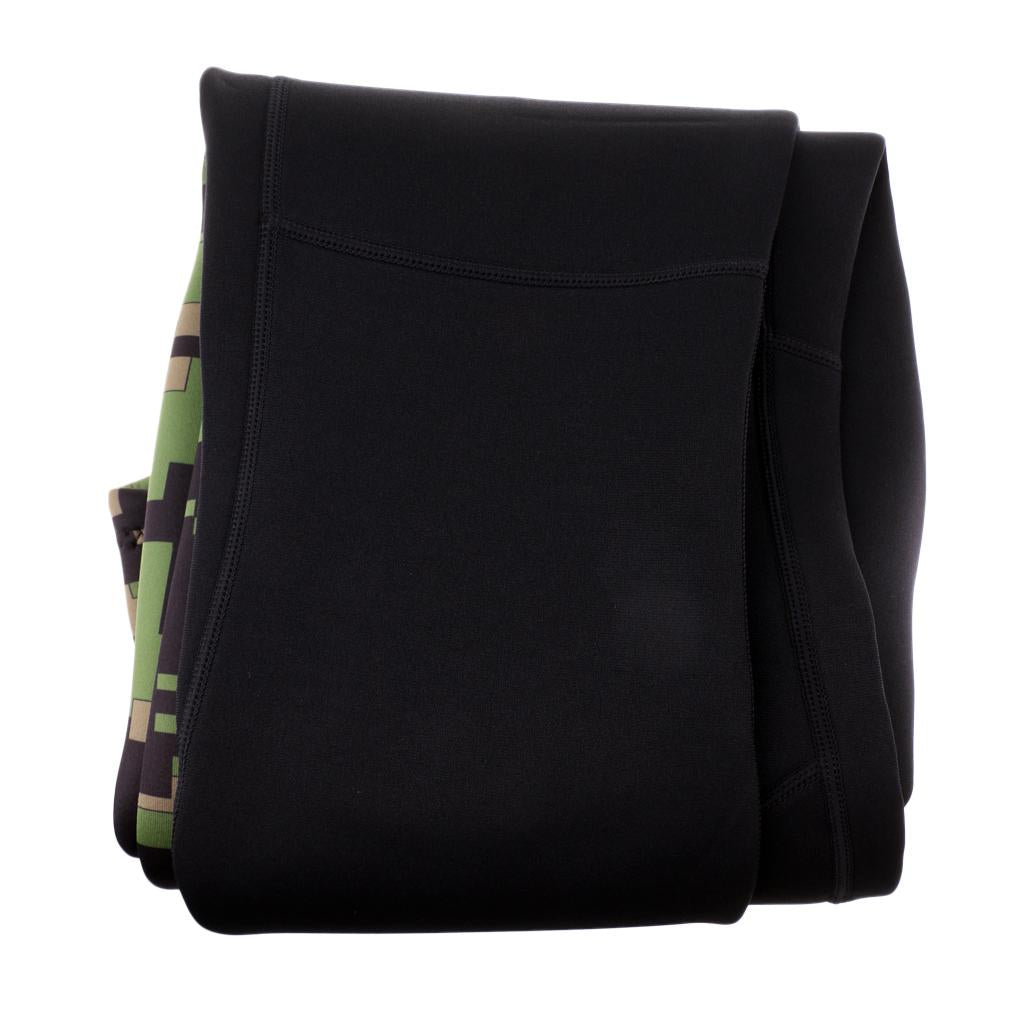 2.5mm Neoprene Green Camo Scuba Diving Snorkel Surf Wetsuit Long Pants M