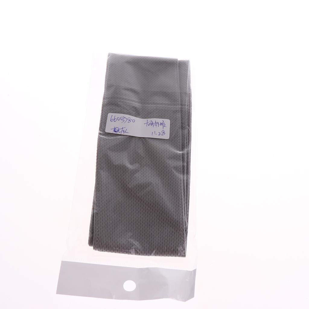 Sports Head Tie Headband Sweatband for Running Basketball Tennis Yogo Gray