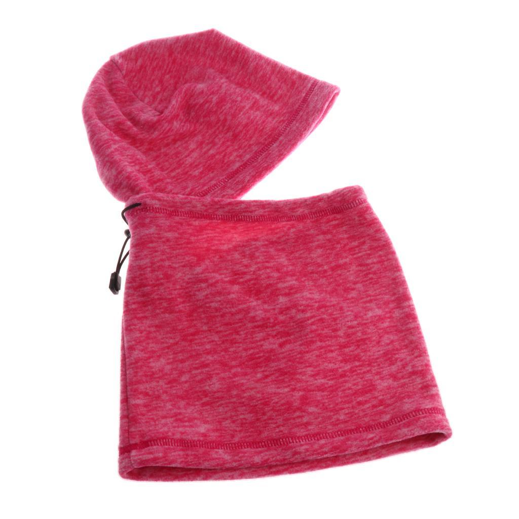 Balaclava Motorcycle Winter Ski Cycling Full Face Mask Hat Hot Pink