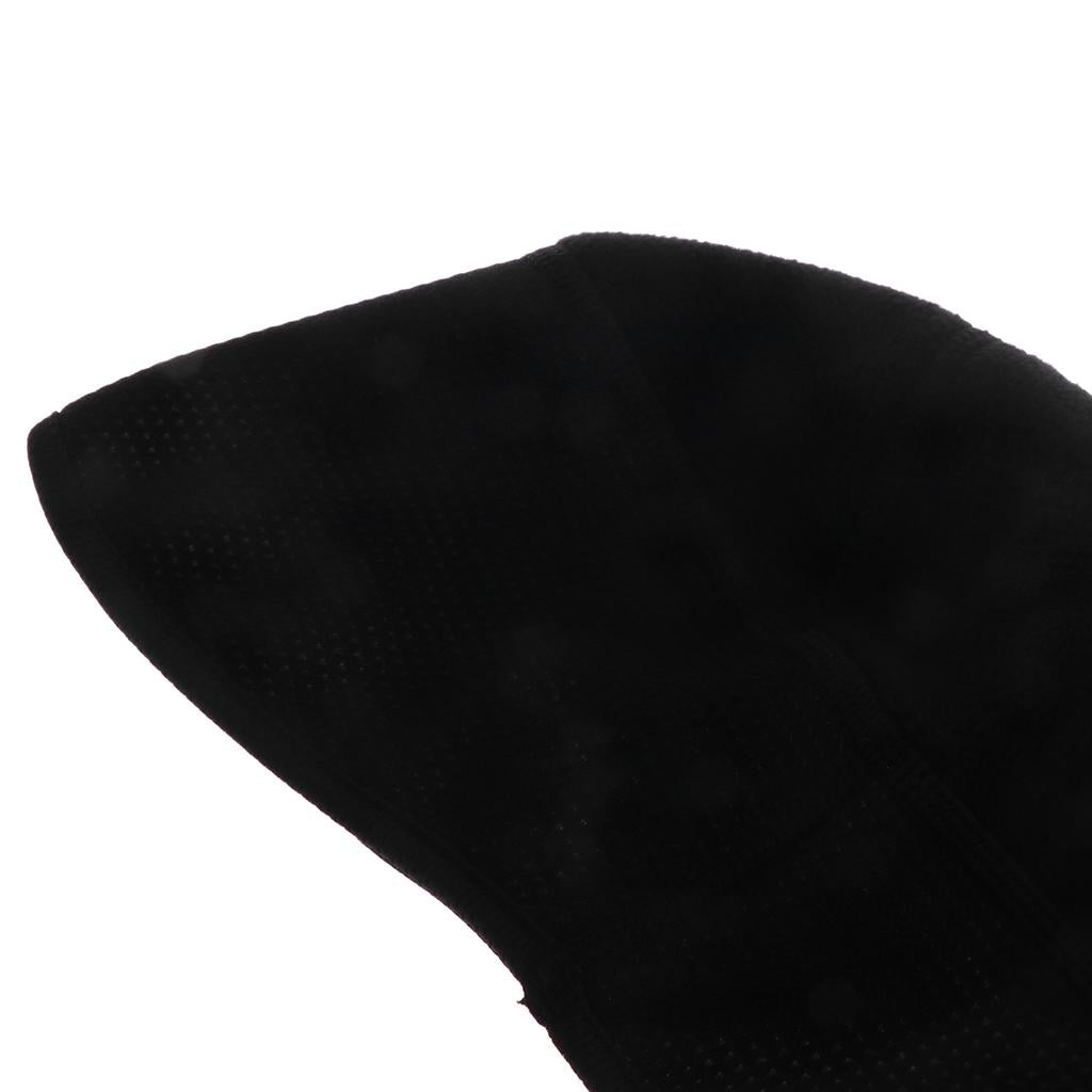 Outdoor Sports Hat Winter Thermal Fleece Cycling Running Ear Warm Cap Black