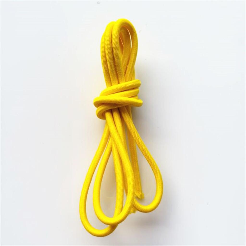 Elastic Bungee Rope Shock Cord Tie Down for Roof Racks Boats 100m Yellow