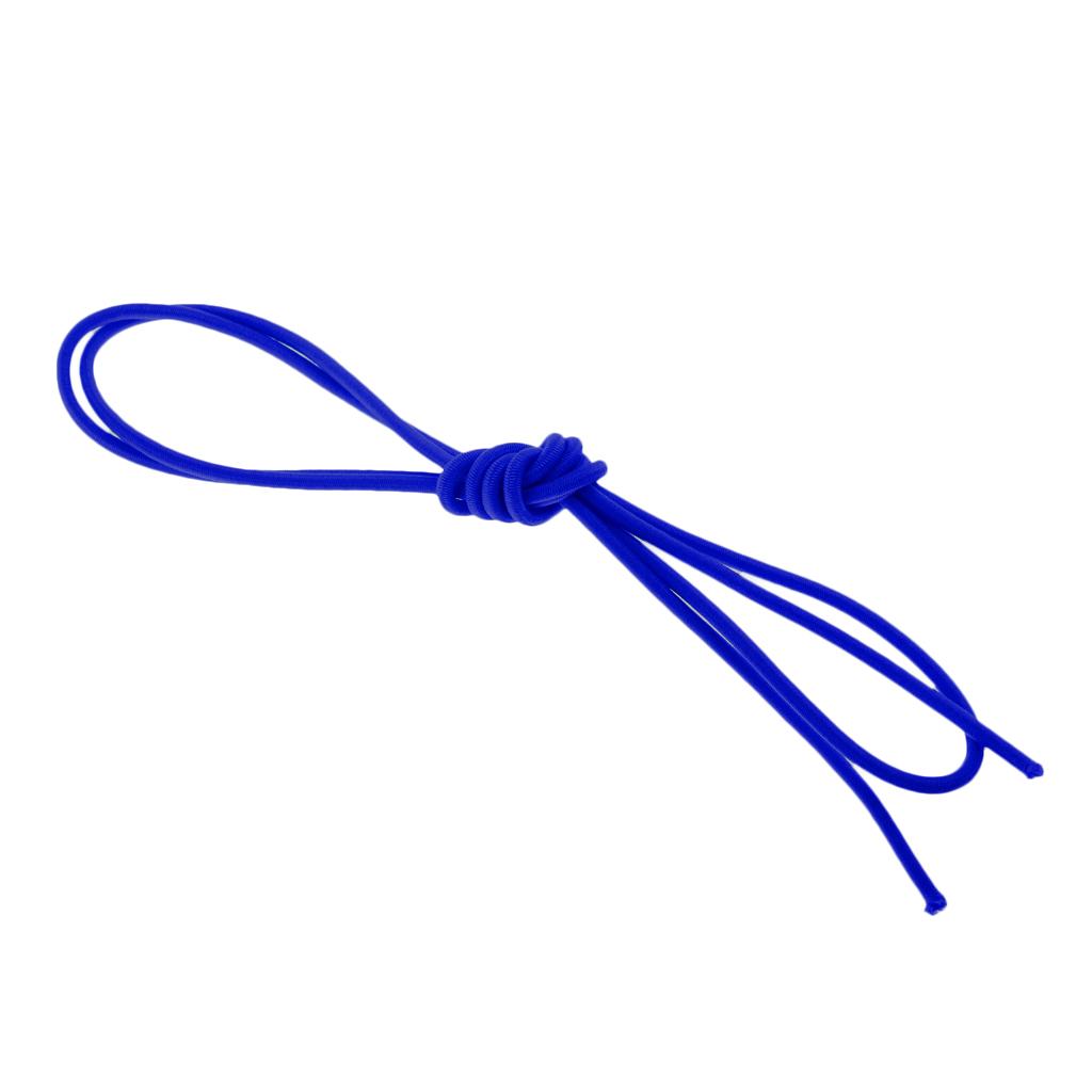 3mm Elastic Bungee Rope Shock Cord Tie Down Boats Trailers Roof Rack 2m