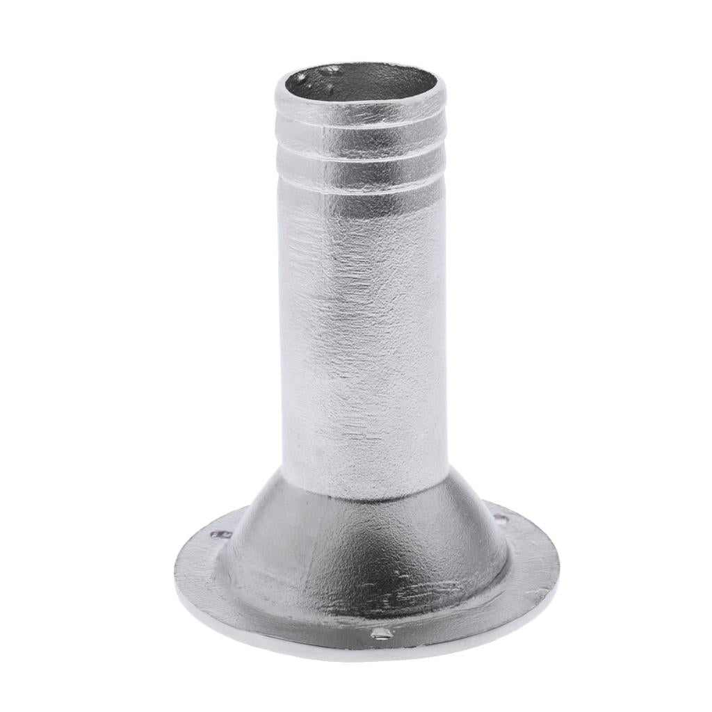 Polished 316 Stainless Steel Boat Deck Drain Scupper For Marine Boat Yacht