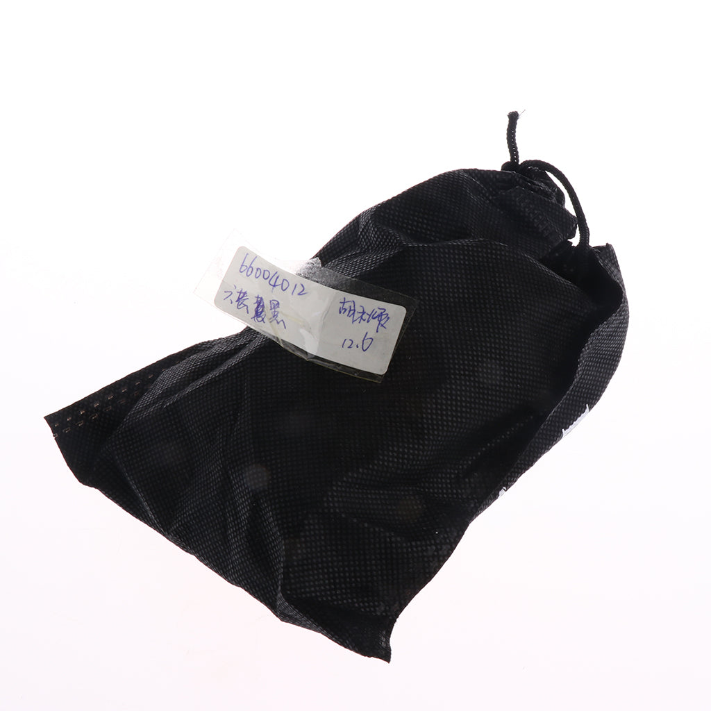 6 Teeth Anti Slip Ice Snow Shoe Grips Crampon Traction Spikes Cleats Black