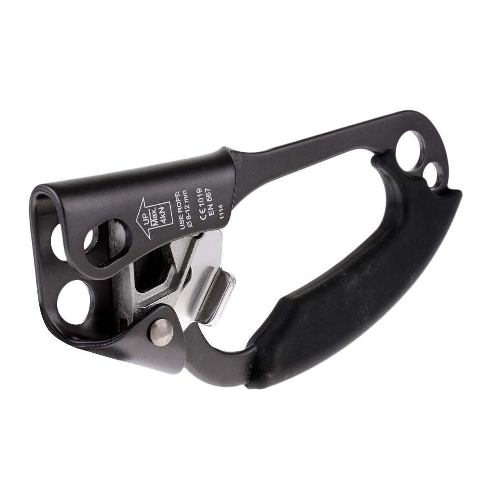 Outdoor Rock Tree Climbing Caving Left Hand Ascender for 8-12 mm Rope