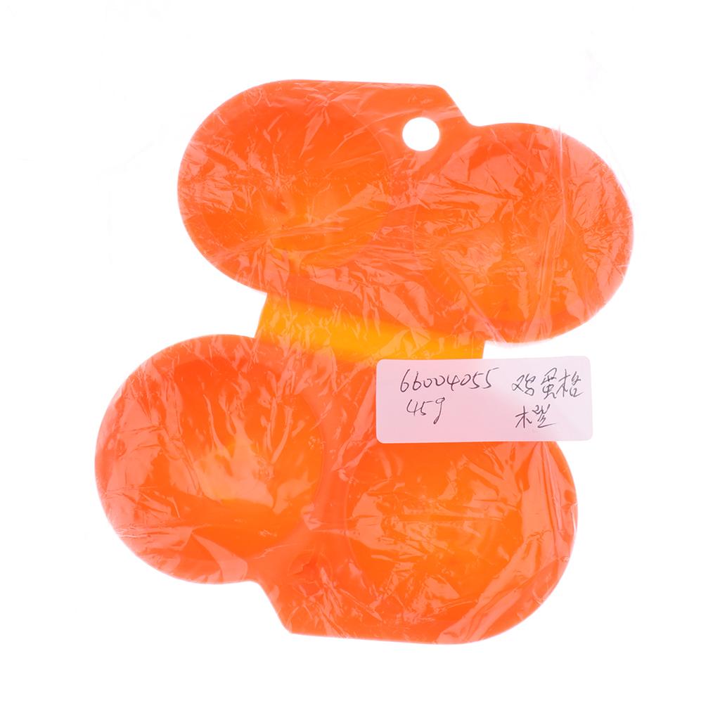 Portable Folding Outdoor Camping Hiking Picnic Egg Storage Container Orange
