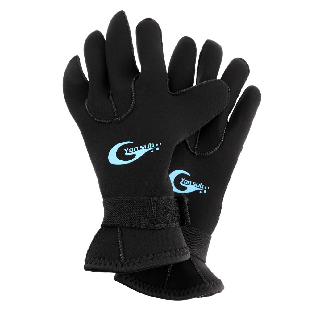 3mm Neoprene Wetsuit Gloves Kayak Diving Swimming Surfing Gloves L