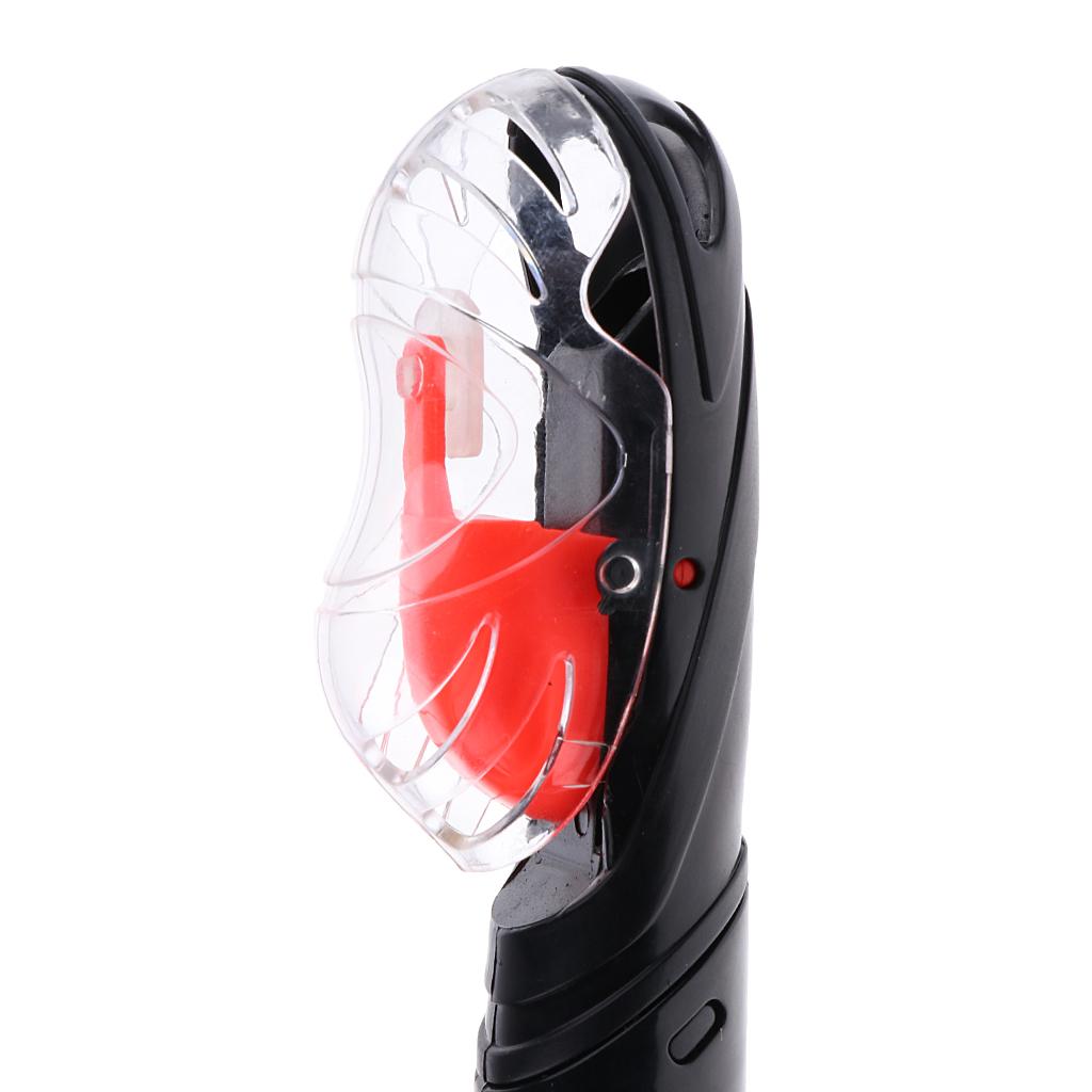 Scuba Diving Snorkeling Swimming Mask and Dry Snorkel Set Dive Gear Black