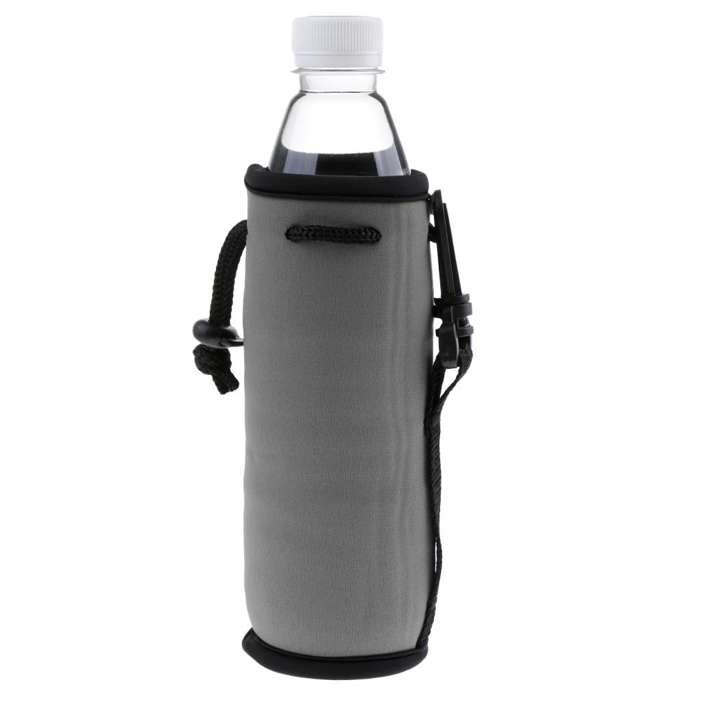 5 Pieces Neoprene Insulated Sport Water Bottle Cover Pouch Sleeve Bag Holder