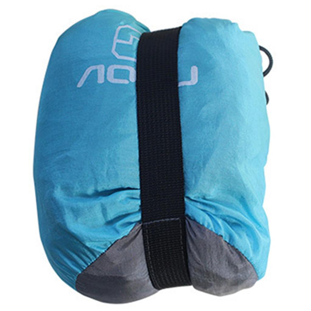 Outdoor Garden Camping Beach Picnic Pocket Blanket Mat Nylon Portable Blue