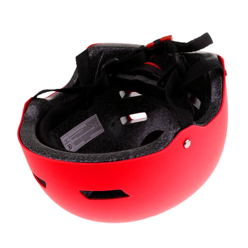 CE Approved Cycling Safety Helmet Scooter Skate Water Sport Ski Helmet Red