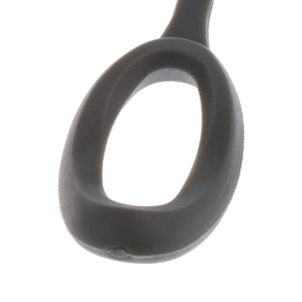 4x5 Pieces Non-slip Strong Zipper Pull Cord Zip Puller Zip Fastener Grey