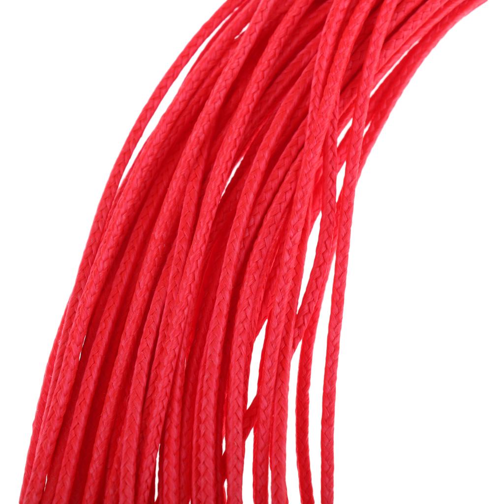 Tree Climbing Arborist Throw Line Fishing Camping Braid Rope 15m Red