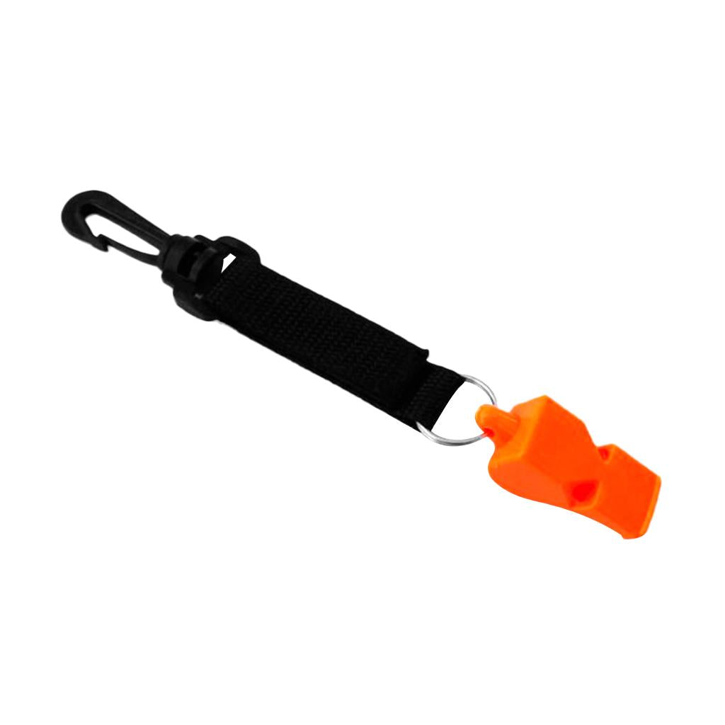 Ultra-loud Emergency Scuba Dive Safety Whistle Outdoor Survival Gear Orange