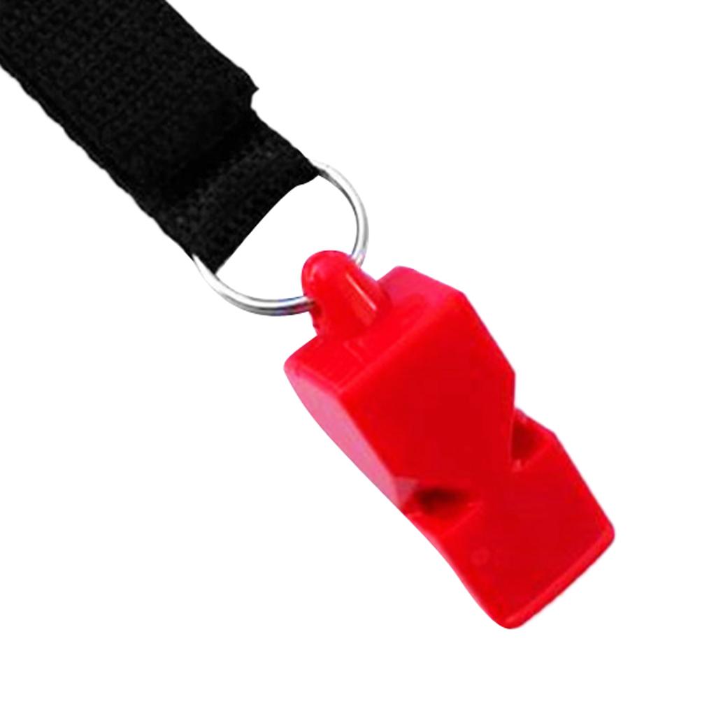 Ultra-loud Emergency Scuba Dive Safety Whistle Outdoor Survival Gear Red