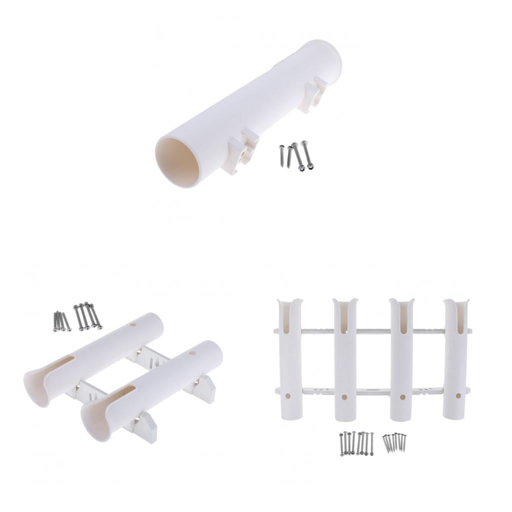 Marine Boat Yacht Vertical Fishing Rod Holder Rack Pole Rest Support 1 Tube