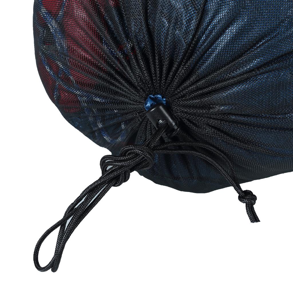 Ultra Light Mesh Stuff Sack Storage Bag for Tavel Camping Black